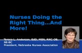 Nurses Doing the Right Thing…And More!
