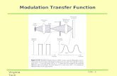 Modulation Transfer Function