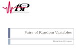 Pairs of Random Variables