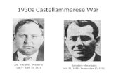 1930s  Castellammarese  War