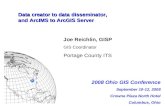Data creator to data disseminator,  and ArcIMS to ArcGIS Server
