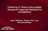 Framing a Theory-Grounded Research Agenda Related to STUDENTS