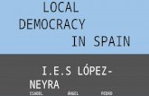 LOCAL DEMOCRACY   IN SPAIN