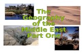 The Geography of the Middle East Part One