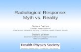 Radiological Response: Myth vs. Reality