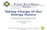 Taking Charge of Our Energy Future