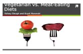 Vegetarian vs. Meat-Eating Diets
