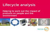 Lifecycle analysis