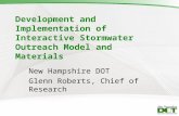 Development and Implementation of Interactive Stormwater Outreach Model and Materials