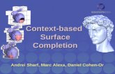 Context-based  Surface Completion