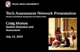 Tech Assessment Network Presentation Division of Enrollment Management and Student Affairs