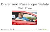 Driver and Passenger Safety Sixth Form