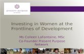 Investing in Women at the Frontlines of Development