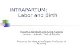 INTRAPARTUM: Labor and Birth