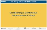 Establishing a Continuous Improvement Culture