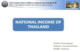 Sivalee Tiewsangwan National  Account Division NESDB, Thailand