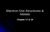 Electron Dot Structures & Metals