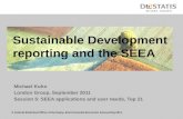 Sustainable Development reporting and the SEEA