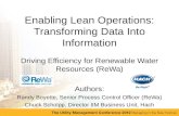 Enabling Lean Operations: Transforming Data Into Information