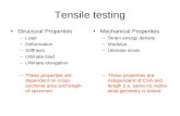 Tensile testing