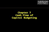 Chapter 7 Cash Flow of Capital Budgeting