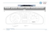 Dash panel insert with immobiliser III