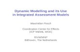 Dynamic Modelling and its Use in Integrated Assessment Models Maximilian Posch