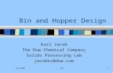 Bin and Hopper Design