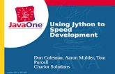 Using Jython to Speed Development