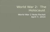 World War 2:  The Holocaust
