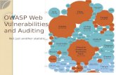 OWASP Web  Vulnerabilities  and Auditing