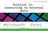Tutorial 11:  Connecting to External Data