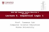 Lecture 5. Sequential Logic 1