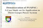 Demonstration of PSAPAC:  A Case Study on Its Application to Three-Gorges Power System