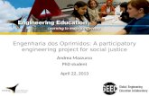 Engenharia dos Oprimidos: A participatory engineering project for social justice