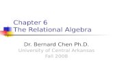 Chapter 6   The Relational Algebra