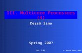 III. Multicore Processors (4)