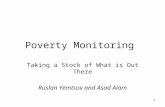 Poverty Monitoring