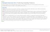 Sample Exercise 13.1 Predicting Solubility Patterns