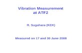 Vibration Measurement at ATF2