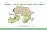 ZAMBIA – HUB OF CENTRAL SOUTHERN AFRICA