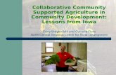 Collaborative Community Supported Agriculture in Community Development: Lessons from Iowa
