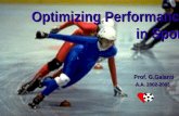 Optimizing Performance                                in Sport
