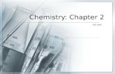 Chemistry: Chapter 2