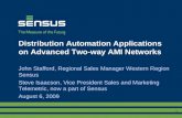 Distribution Automation Applications on Advanced Two-way AMI Networks