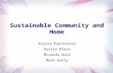 Sustainable Community and Home