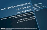 An Embedded Perspective on Collection Development