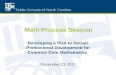 Math Process Session