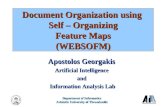 Document Organization using  Self – Organizing Feature Maps (WEBSOFM)