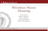 Wireless Music Sharing